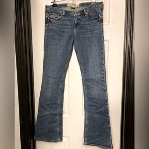 036 HOLLISTER California Low Rise Stretch Size 9 Long -Used-